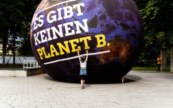 Erdkugel Kein Planet B