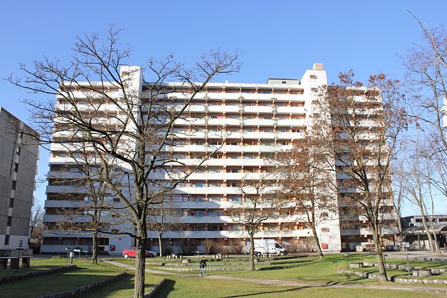 Studentenstadt Freimann: Orangenes Haus