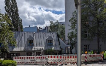 Baustelle in der Preysingstraße