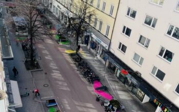 Pilotversuch Fußgängerzone in der Weißenburger Straße